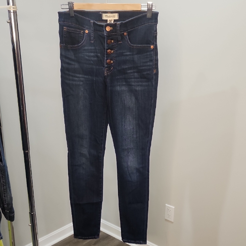 Madewell Dark Blue High Rise Jeans Size 27